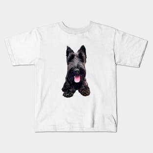 Scottish Terrier Cute Puppy Dog Kids T-Shirt